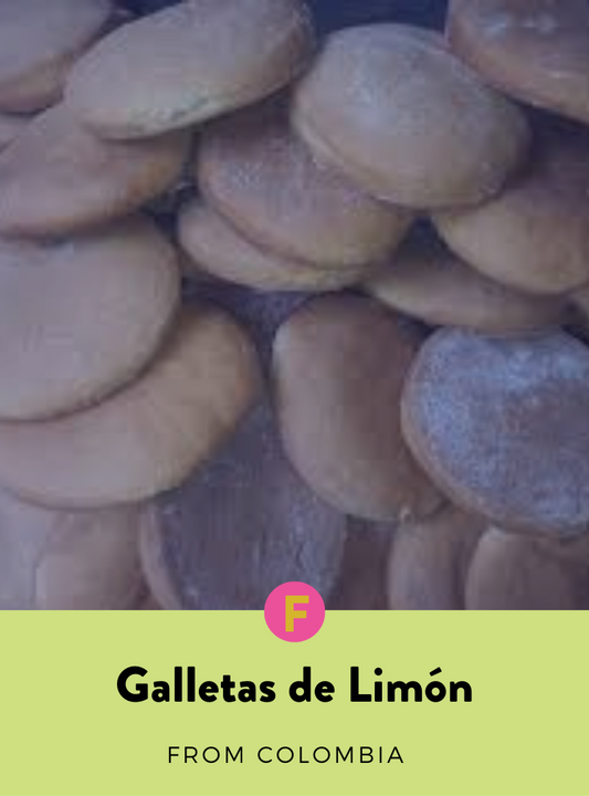 Galletas de Limón with Anise Recipe (Lemon Cookies)