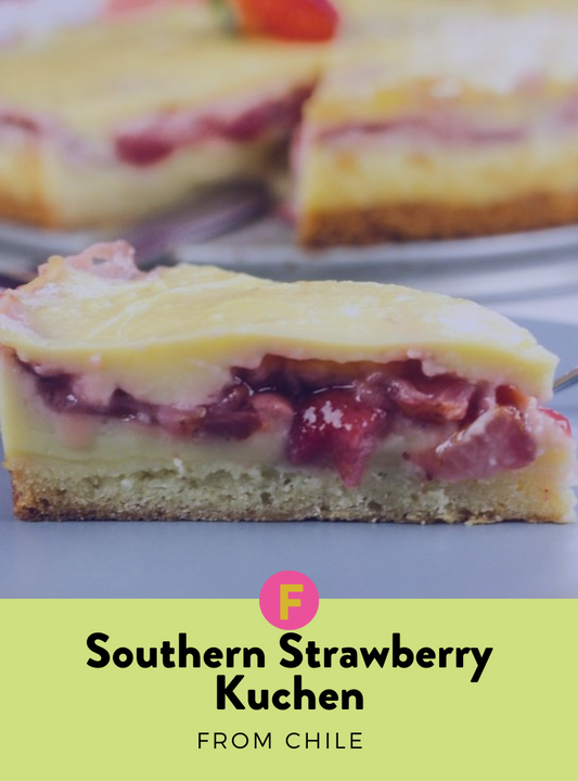 Southern Strawberry Kuchen Recipe