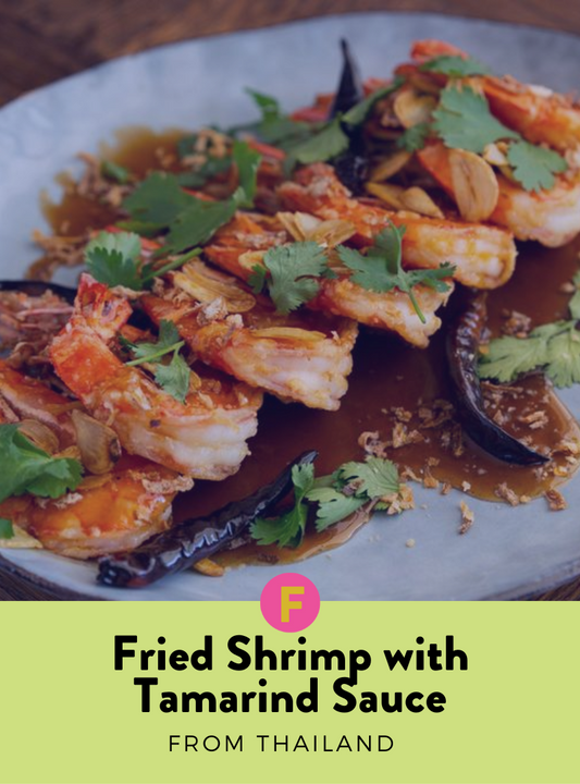 Fried Shrimp with Tamarind Sauce Recipe